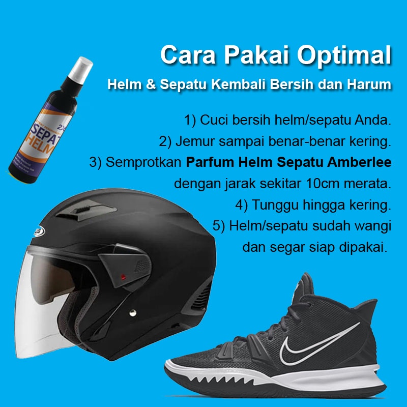 Parfum Sepatu &amp; Helm / Pengharum Pewangi Sepatu Dan Helm Motor Anti Bau Kaki, Jamur Dan Bakteri / Wangi Premium Tahan Lama