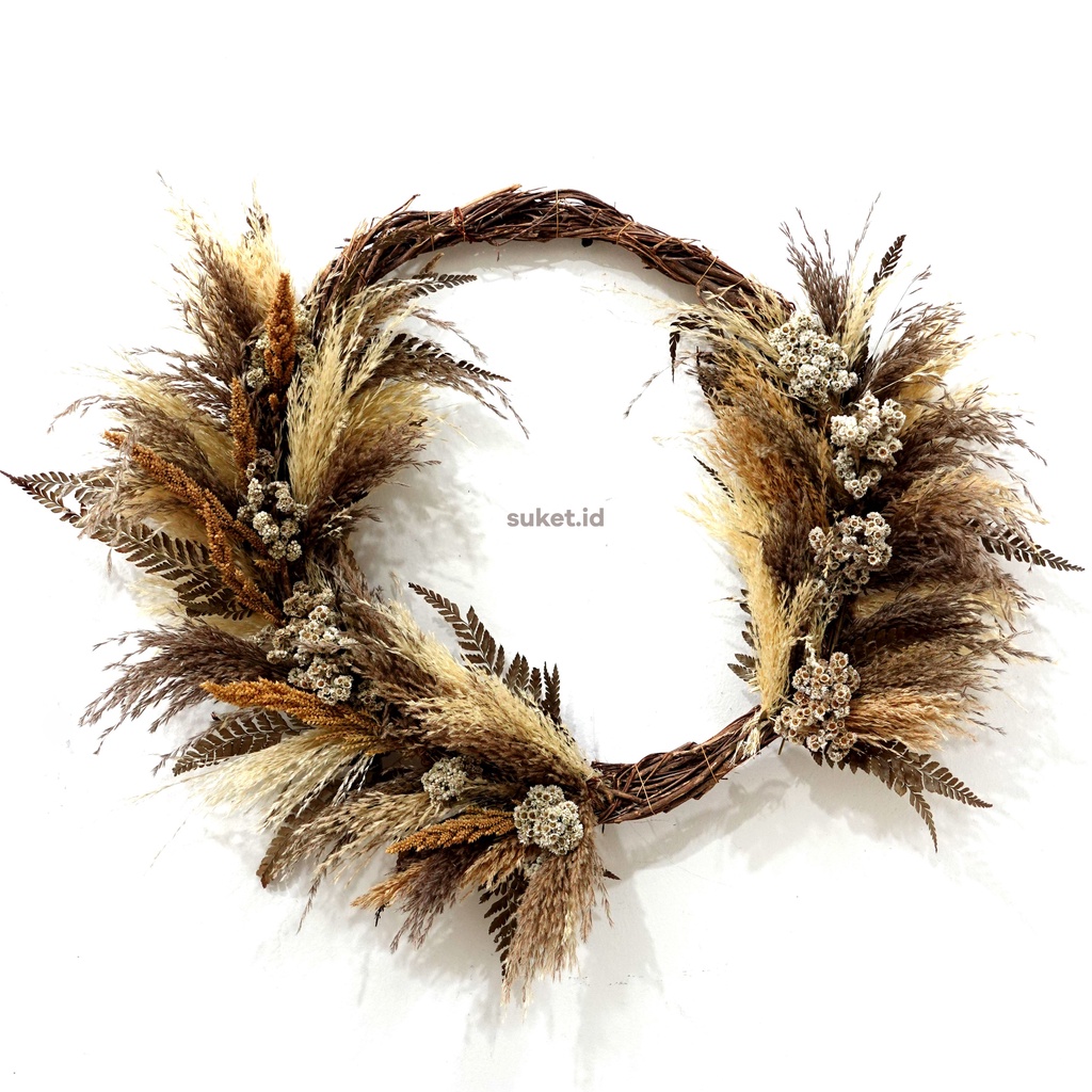 DEKORASI HIASAN DINDING / Ring ranting dekor (ukuran besar)