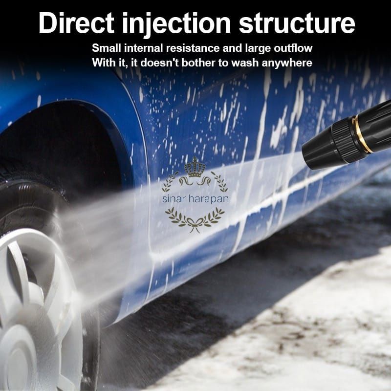 SEMPROTAN AIR KUNINGAN NEW UPGRADE HOSE NOZZLE SPRAY STEAM SEMPROTAN TAMAN MOTOR MOBIL WATER JET