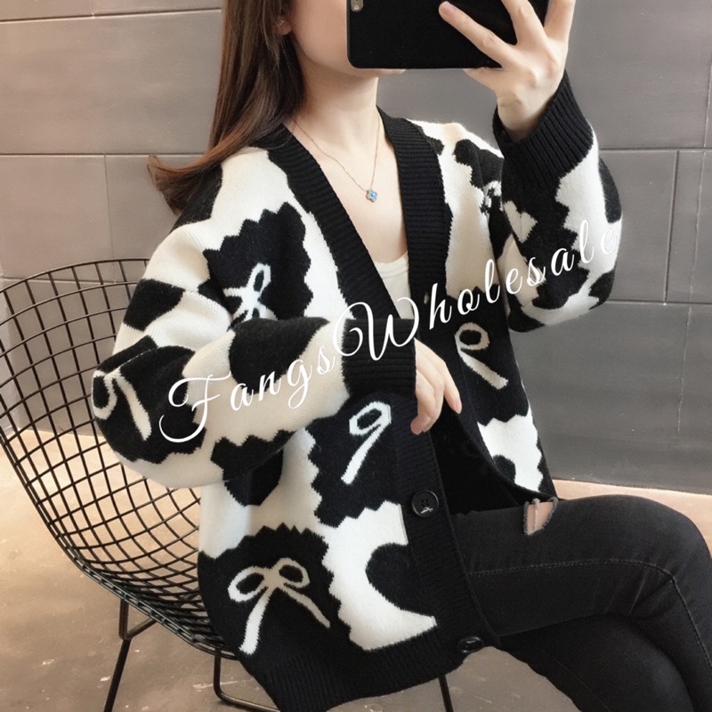 FW B1423 Sweater Rajut Tebal Super Premium