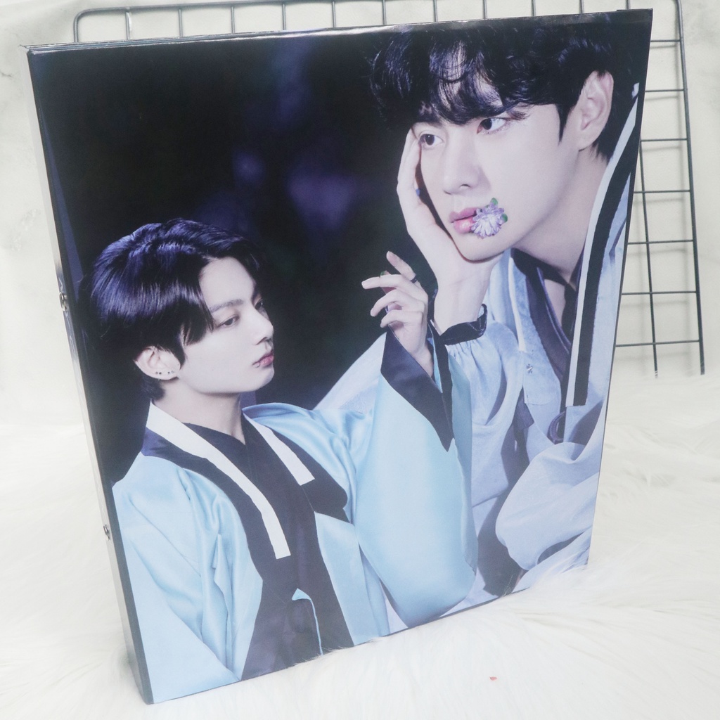 BINDER PC PHOTOCARD A4 CUSTOM  BTS NCT BLACKPINK SVT ETC