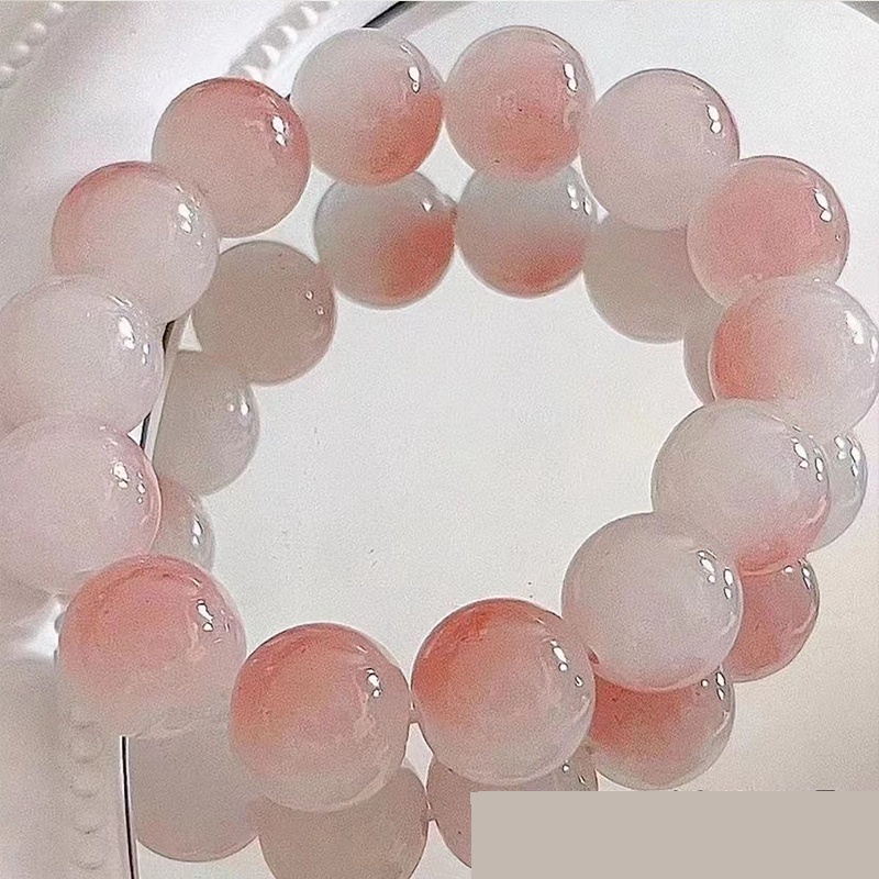 Gelang Manik-Manik Warna-Warni Permen Gaya Klasik Untuk Pria Dan Wanita