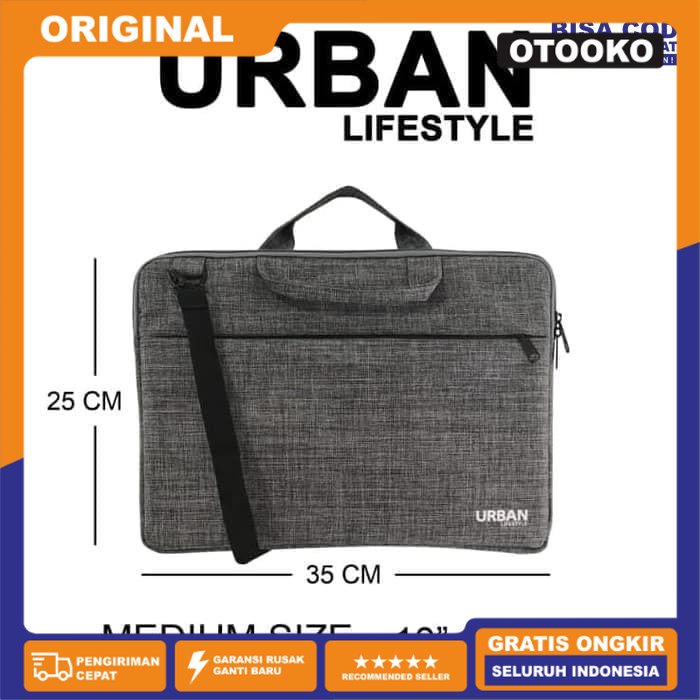 Tas Laptop Netbook Tablet Macbook Ipad 10 11 12 13 Inch Pouch URBAN M