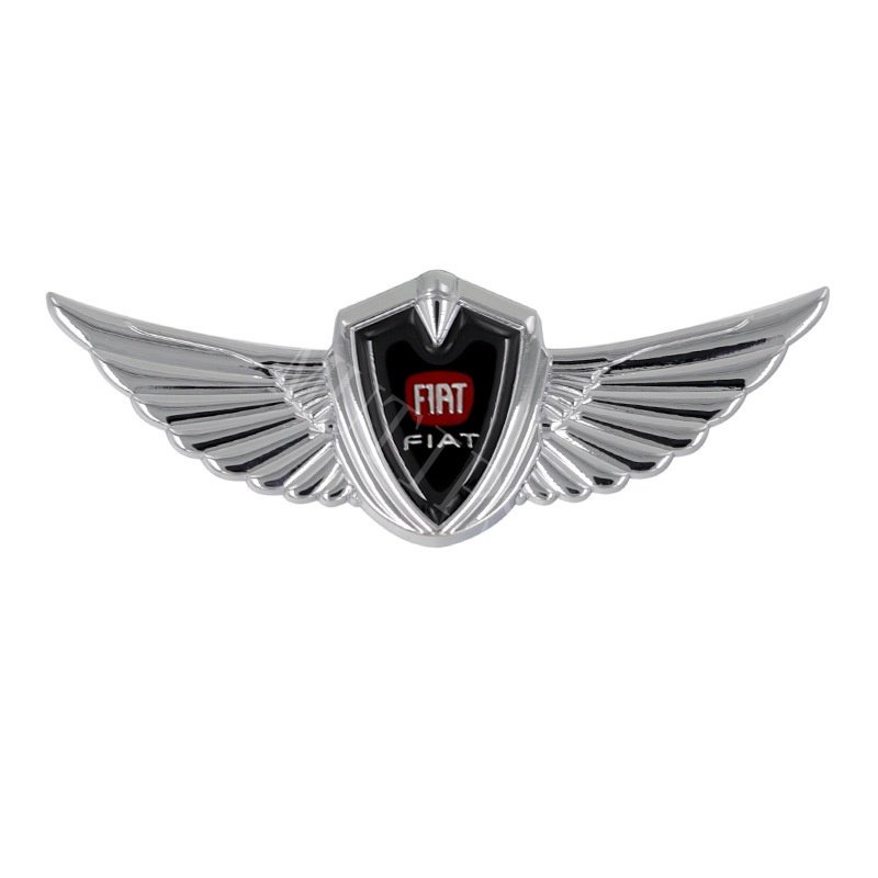 Stiker Emblem Logo FIAT 3D Bahan Metal Untuk Kap Depan Mobil Punto Palio Argo Stilo Strada Mobi Uno Toro 500 Bravo