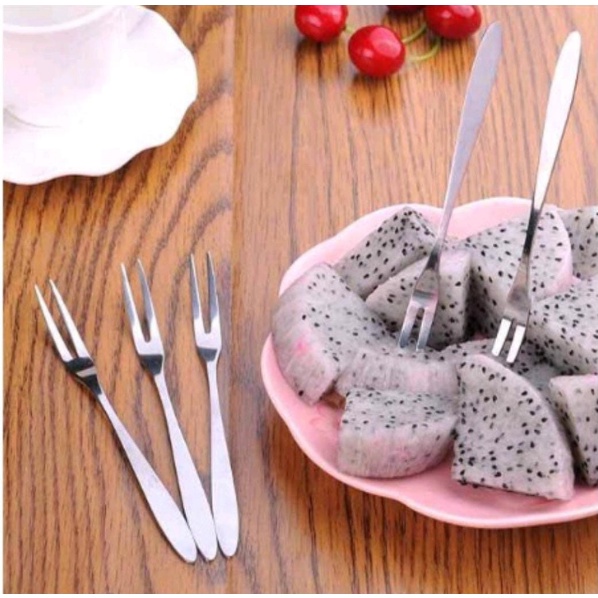 Garpu Buah Stainless Garpu Buah Kecil