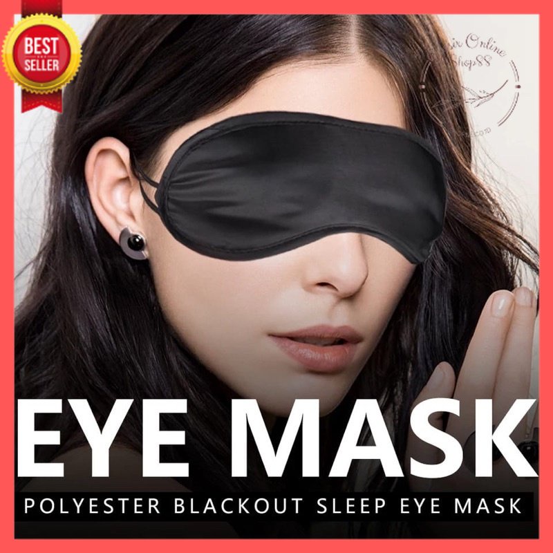 GOS -C115 -  Penutup Mata Tidur / Penutup Mata Warna Polos / Masker Penutup Mata Untuk Tidur