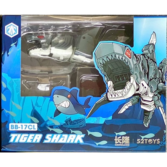 52TOYS BeastBox BB-17CL Tiger Shark Figure Hiu Macan