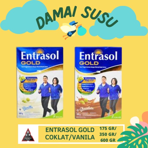 

Entrasol Gold 350 gr Cokelat/Vanila/Original