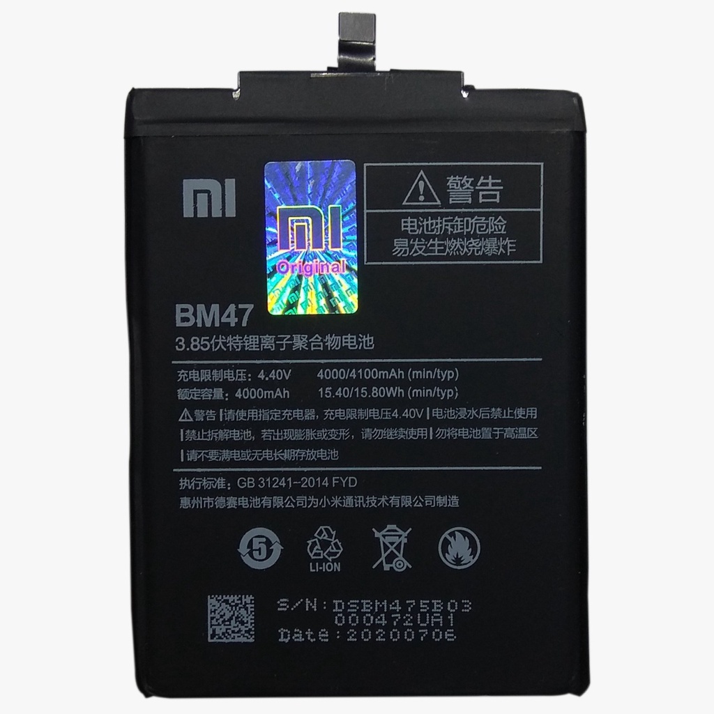 BATERAI XIAOMI REDMI 4X  REDMI 3 REDMI 3S REDMI 3 PRO REDMI 3X BATTERY XIAOMI  BM47 ORI