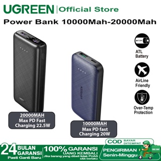 UGREEN Powerbank 10000Mah - 20000Mah FAST Charging Max 22.5W
