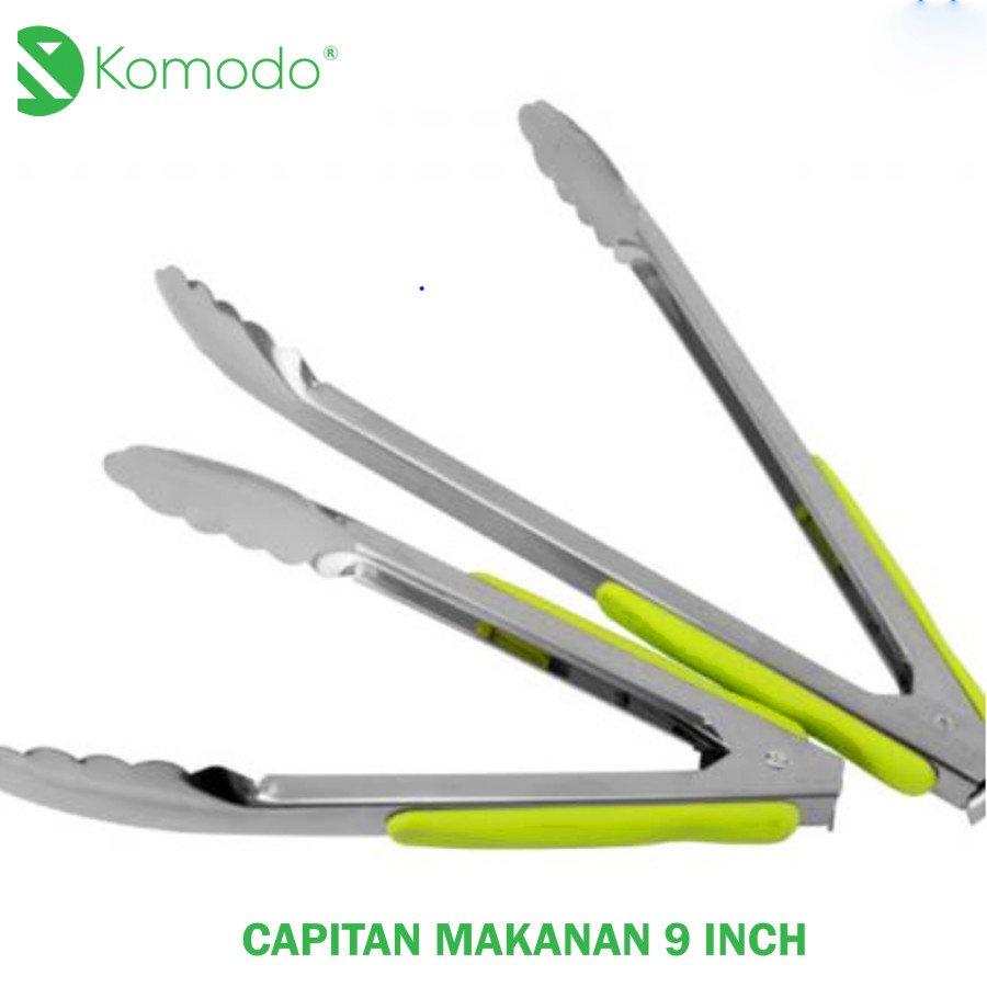 KOMODO Jepitan Minimalis / Capit makanan 9/12 inch