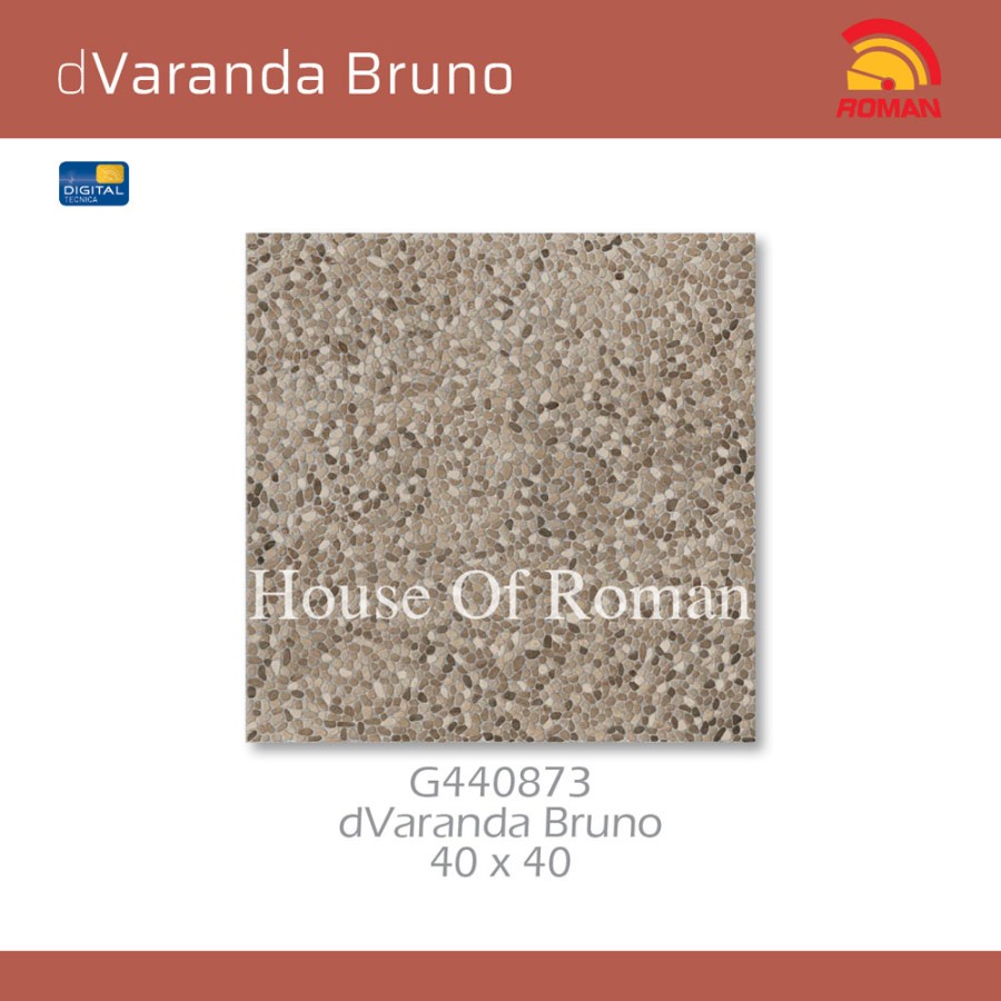 ROMAN KERAMIK DVARANDA BRUNO 40X40 G440873 (HOUSE OF ROMAN)