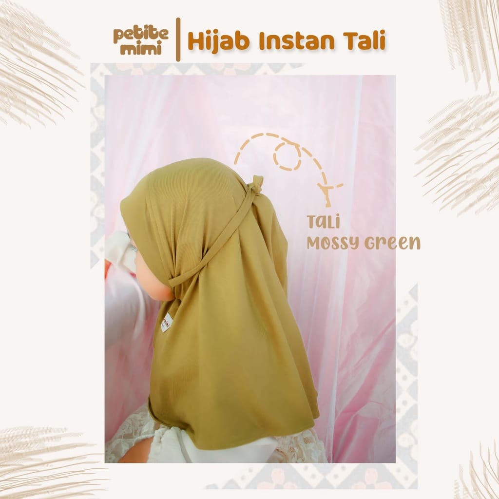 Petite Mimi Baby Hijab Instant Tali - Hijab Instant Tali Anak (RANDOM)