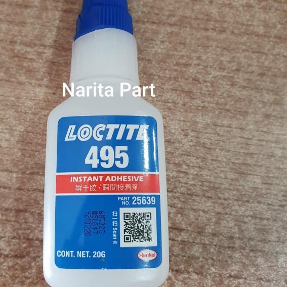 

Lem Loctite 495 untuk karet oring instant adhesive