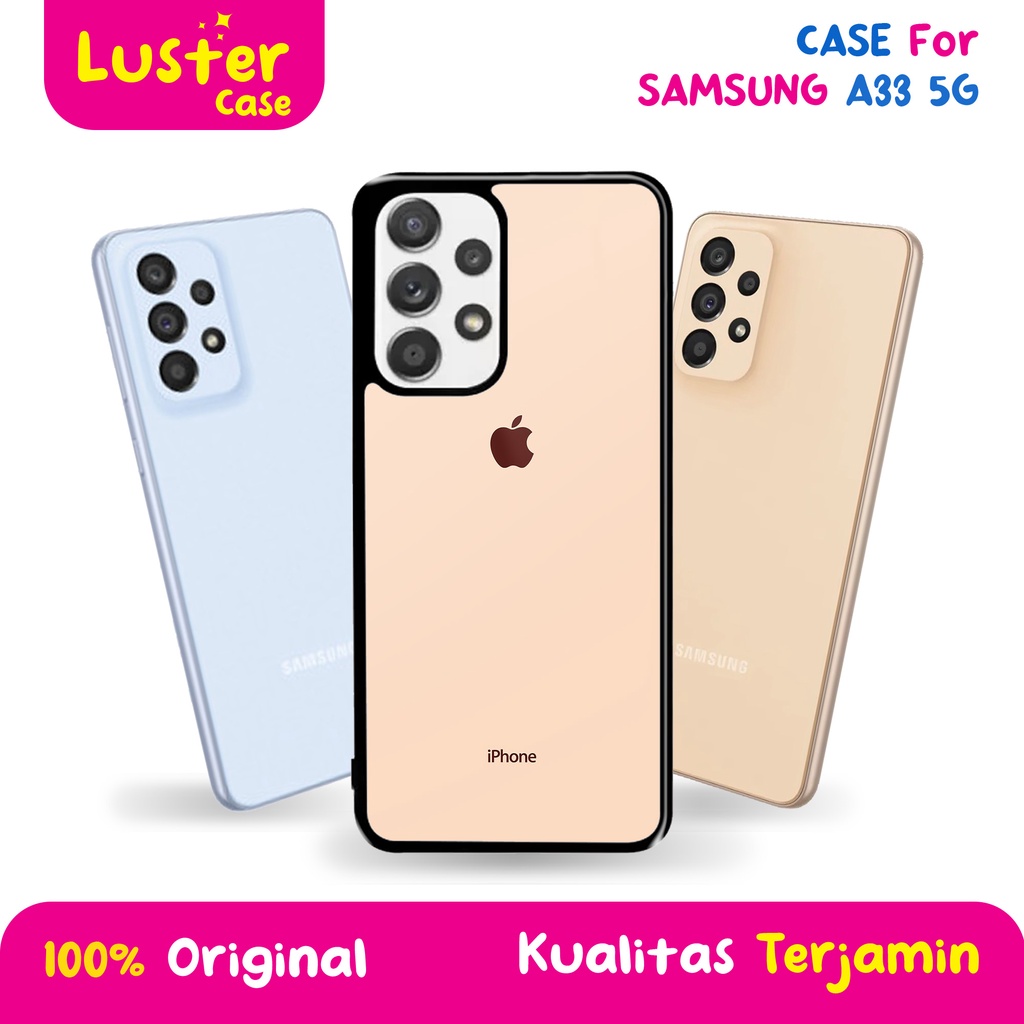 Case SAMSUNG A33 5G  - Casing SAMSUNG A33 5G [ APPL 2 ] Silikon SAMSUNG A33 5G - Case Hp - Case Mewa