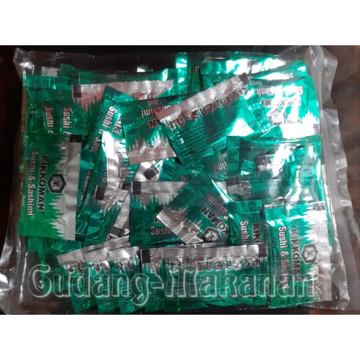 

KIKKOMAN SHOYU SUSHI & SASHIMI SACHET 100PCS
