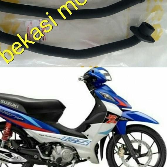pipa pipe leher knalpot suzuki shogun 125 SP FL RR ROBOT original