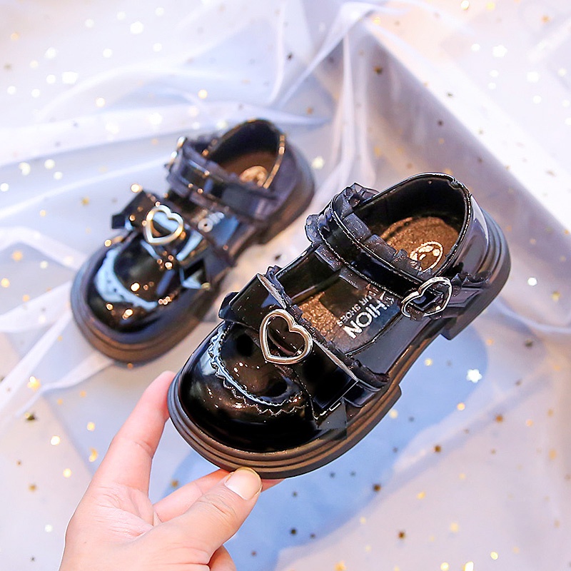 Okaybaby B246 Sepatu Flat Pesta Anak Perempuan (FREE BOX) Termurah Sepatu Import Fashion Terbaru Kekinian