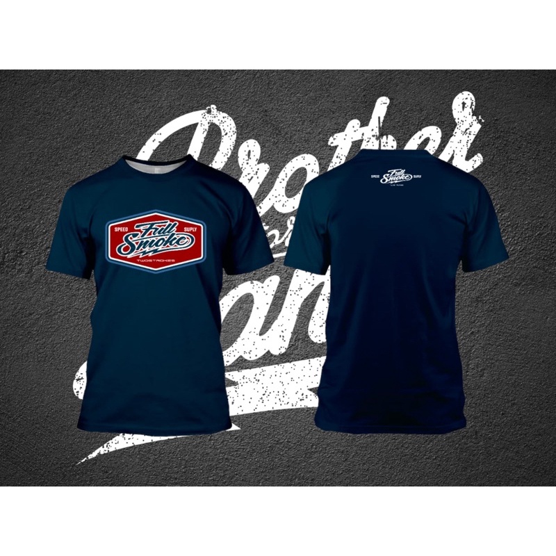 tshit kaos ts125 fullsmoke by- Brotherland