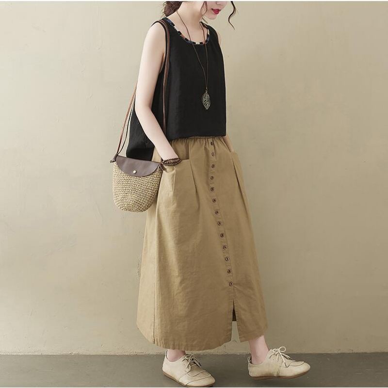 Amora Skirt Cigaret Rok Wanita Korean Style Original Product