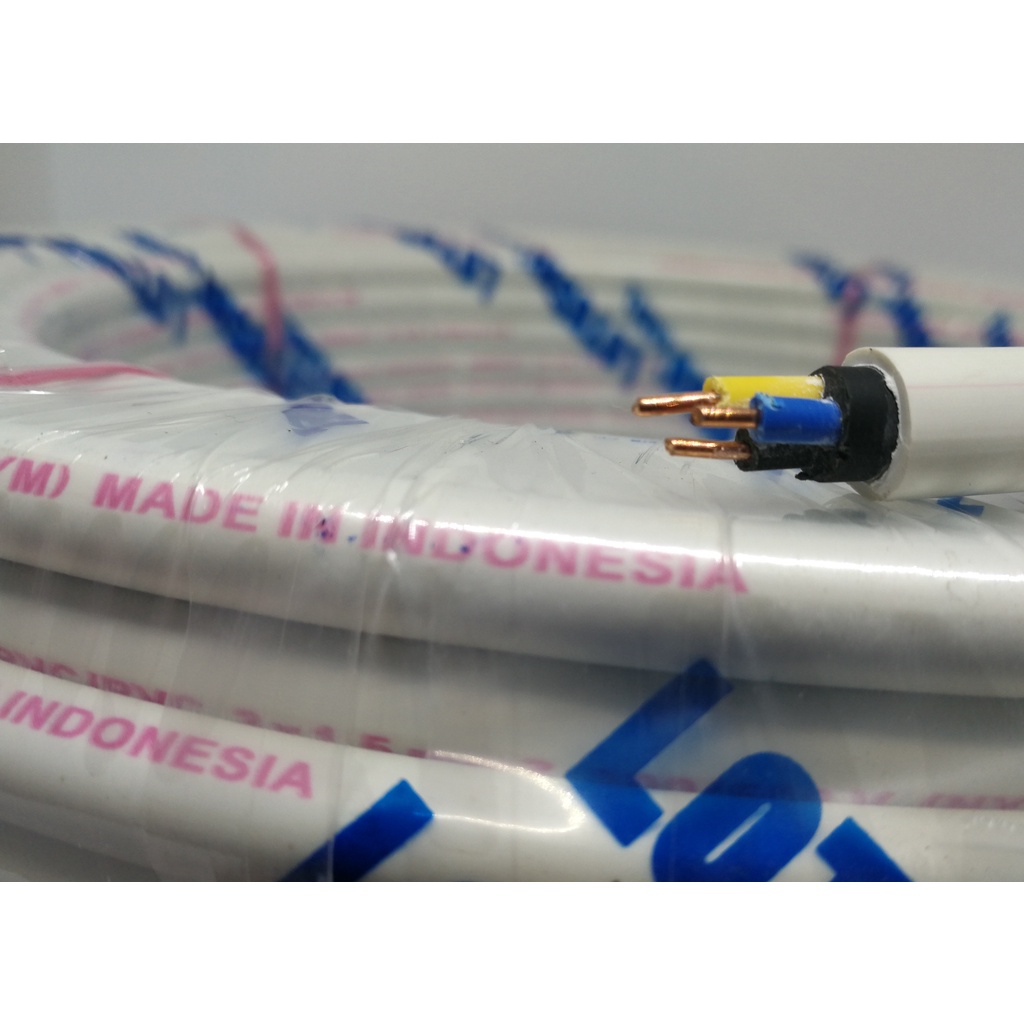 Kabel Listrik Kawat LOTUSku NYM 3x1,5 3x1,5 50meter (50m)