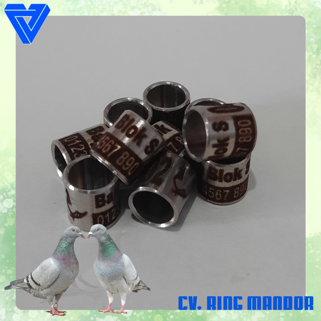 RING MERPATI BAJA BLOK S - CINCIN MERPATI