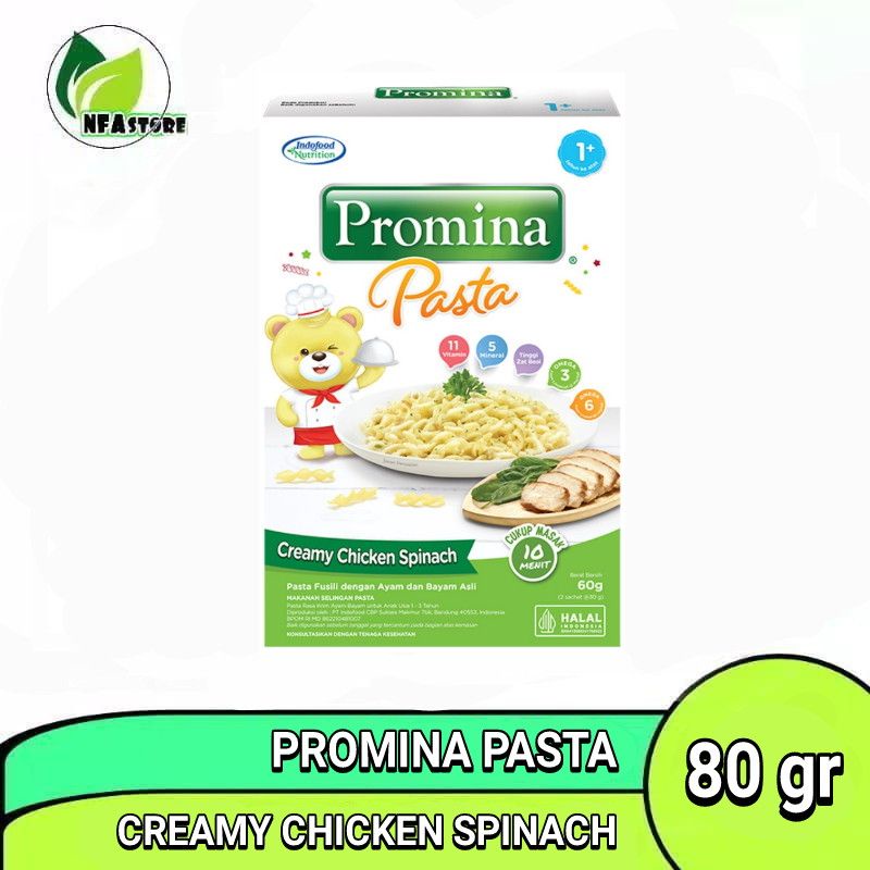 PROMINA PASTA CREAMY CHICKEN SPINACH