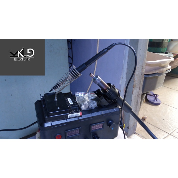 Blower Solder Uap Box Station Solder 936 T12 850D 2in1 Komplit - Bekas Review