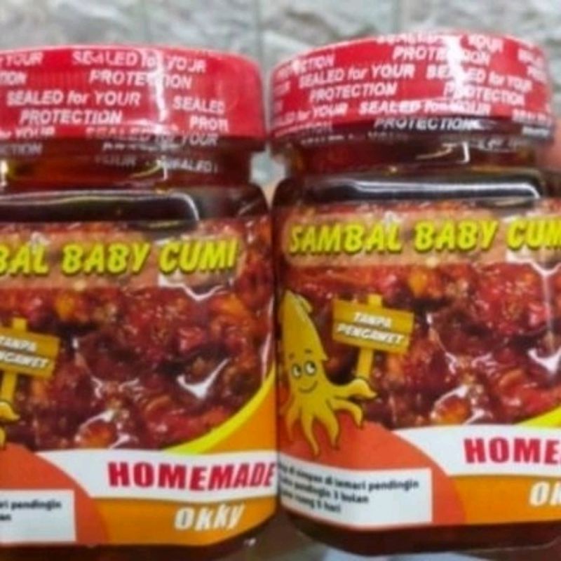 

sambal baby cumi