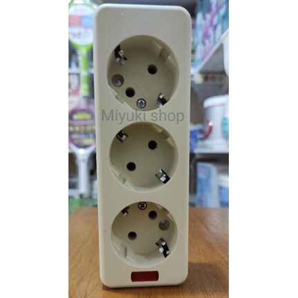 stop kontak terminal Visicom 3 Lubang