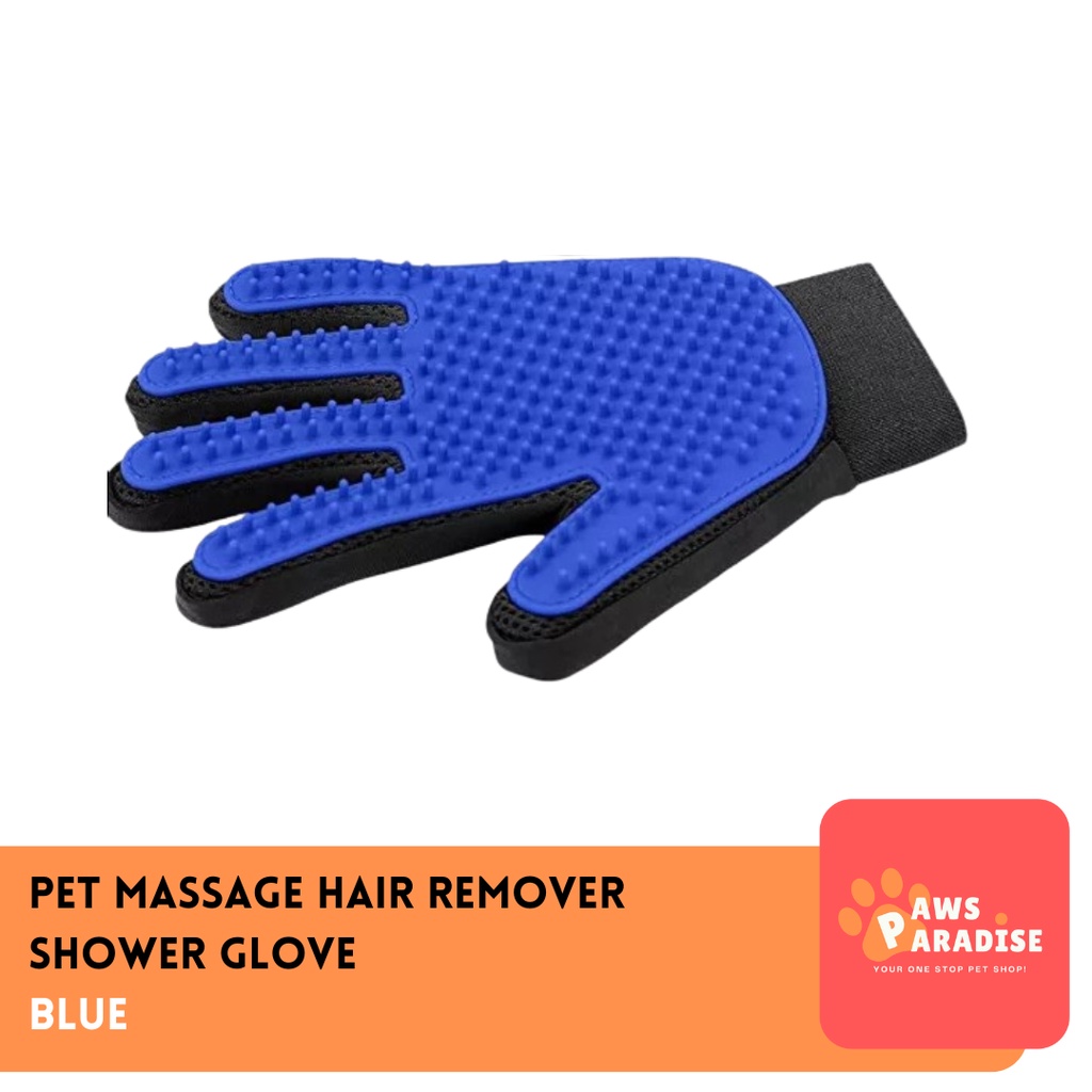 Sarung Tangan Mandi Hewan / Pet Massage Hair Remover Shower Glove