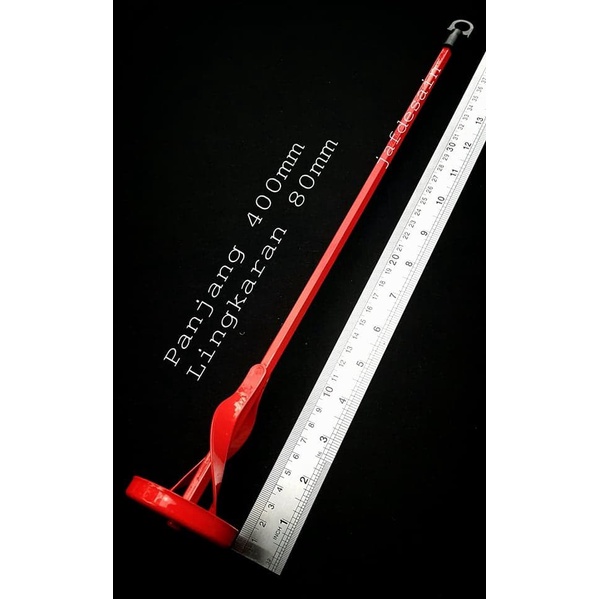 Mata Bor Mixer Adukan Cat/ Mata Bor Adukan Semen Instant 8 Cm