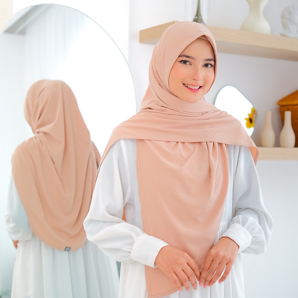 Alya Instan. Hijab instan. Segitiga instan Catton knit. Khimar instan instan aleena