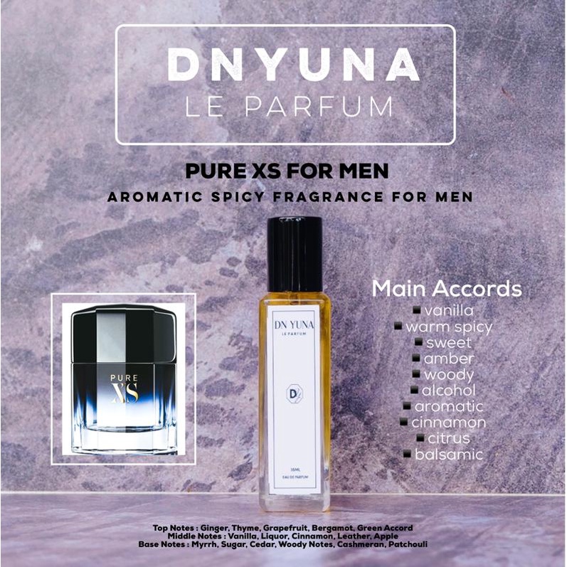 DNYUNA LE PARFUM - PURE XS FOR MEN