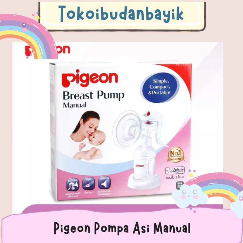 PIGEON BREAST PUMP MANUAL/POMPA ASI MANUAL PIGEON