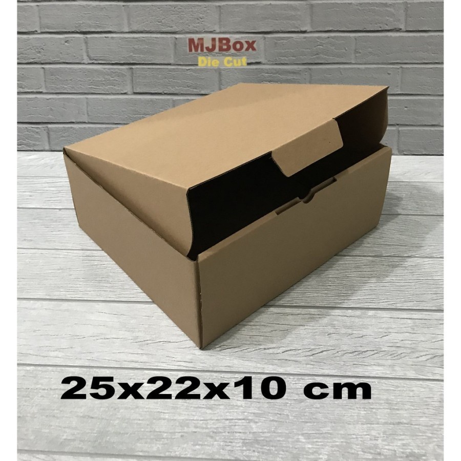 

Kardus karton uk. 25x22x10cm...die cut box kotak Souvenir -dll