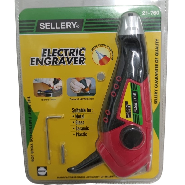 Alat Ukir Elektrik Electric Engraver 230V Mesin Grafir Merk Sellery