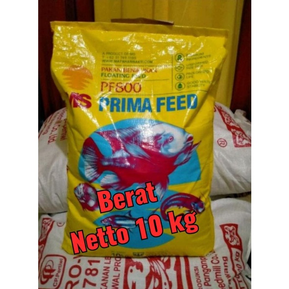 Pelet Pakan ikan PF 800, 10 kg, utk Benih Lele Nila Gurame Gabus A
