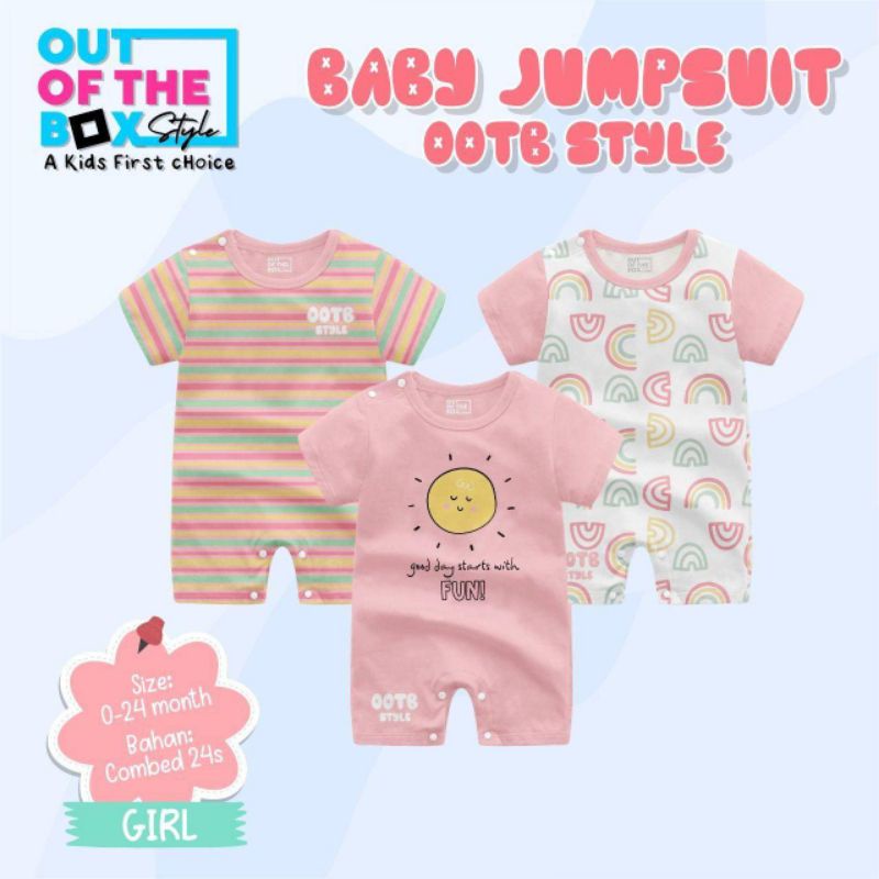 BABY JUMPSUIT BAYI OUT OF THE BOX STYLE SIZE 12