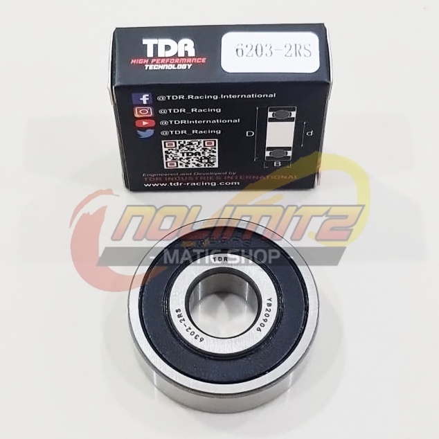 Bearing TDR Racing 6203 2RS Laher Velg