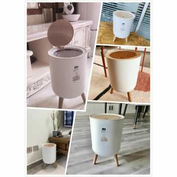 SU4 Zhejiang Tempat Sampah Fashion Trash Bin High Pressing Type Size L Tg3390 White By Pro