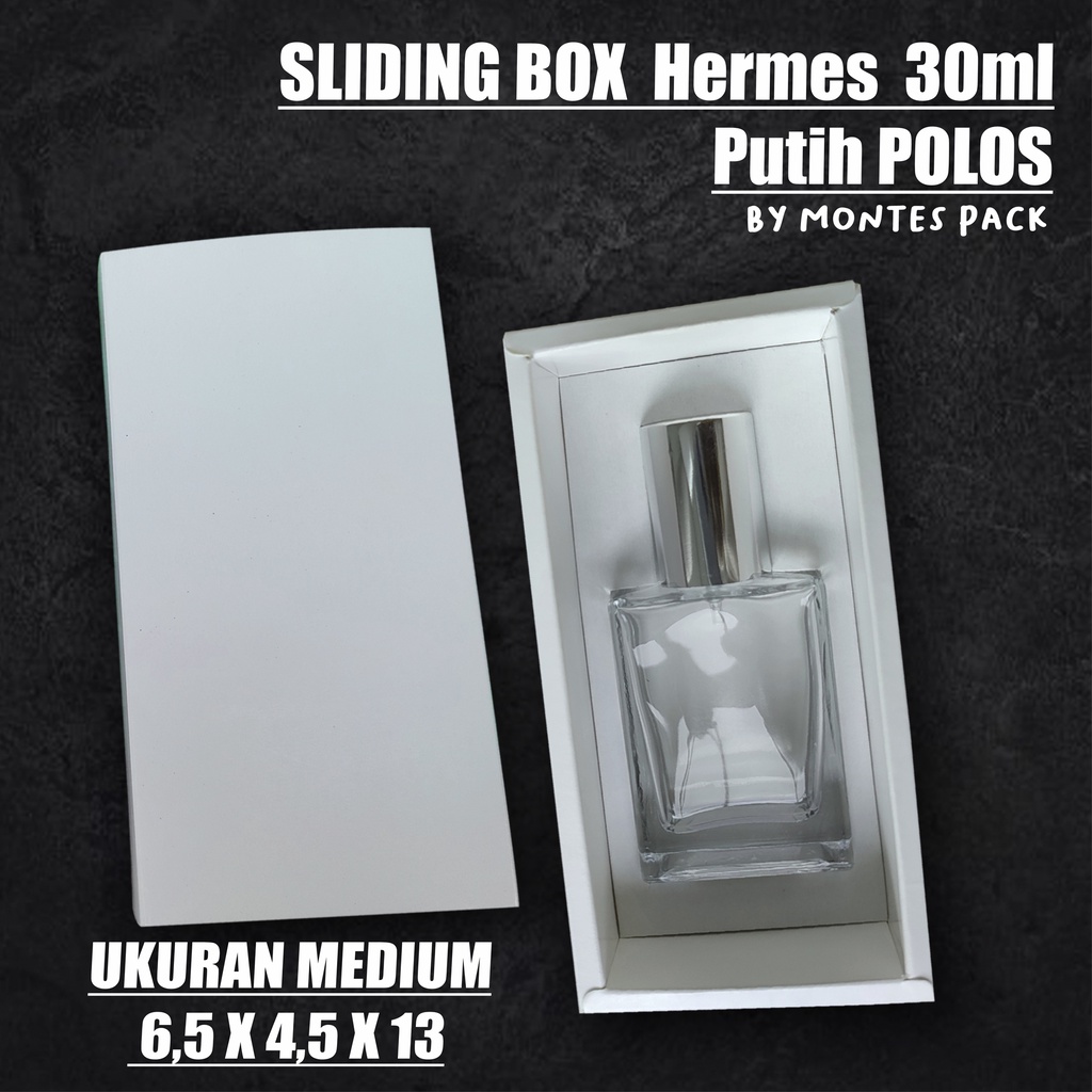 

BOX SLIDE untuk botol HERMES 30ML / Slide Box Medium / Sliding Box parfum Polos / Box souvenir