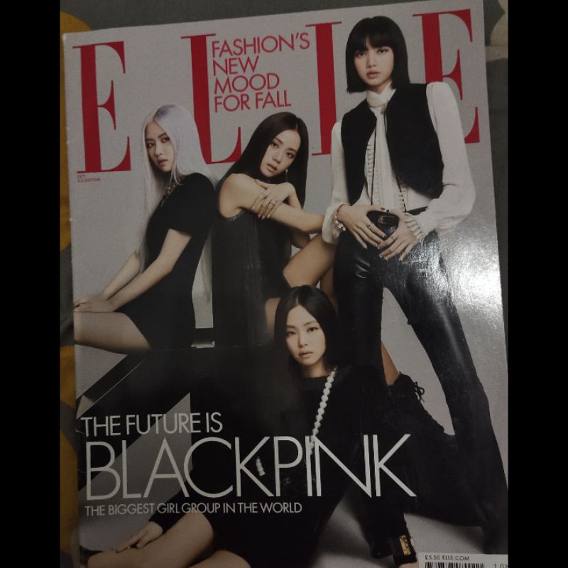 ELLE MAJALAH-COVER BLACKPINK &LISA