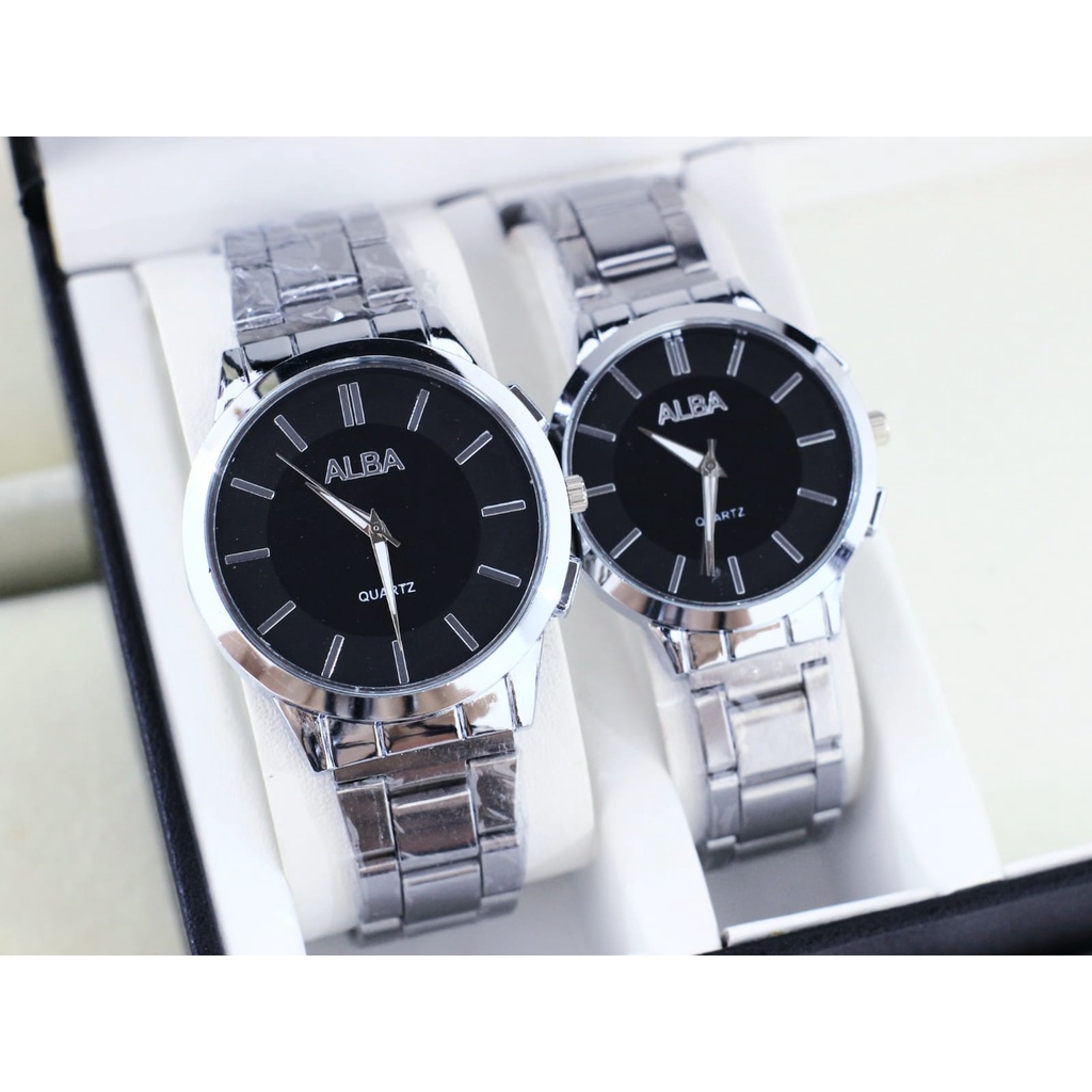 Jam Tangan Couple ALBA Tahan Air | Bisa Beli Satuan