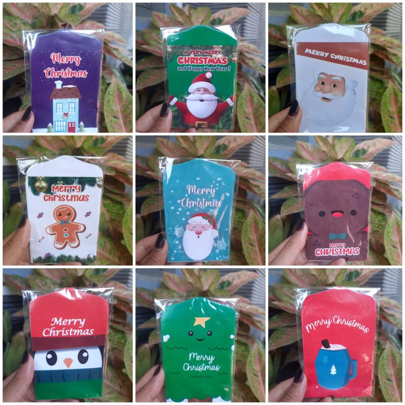 

[PACK ISI 10] AMPLOP NATAL / ANGPAO NATAL / AMPLOP NATAL LUCU / AMPLOP CHRISTMAS/ AMPLOP NATAL MURAH PER PACK ISI 10