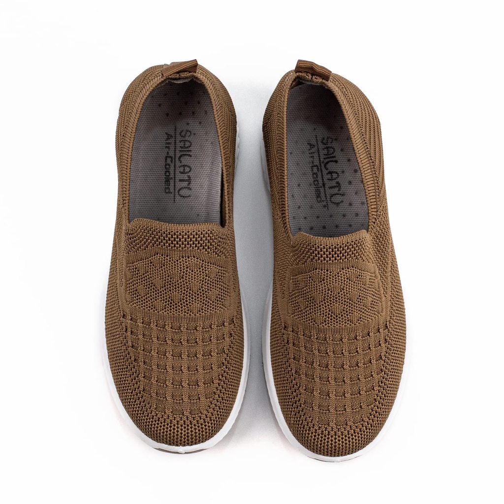 Sepatu Wanita Sneakers Wanita Import Rajut Cewek Sport Shoes Kasual Fashion Wanita Model Slip On K8120