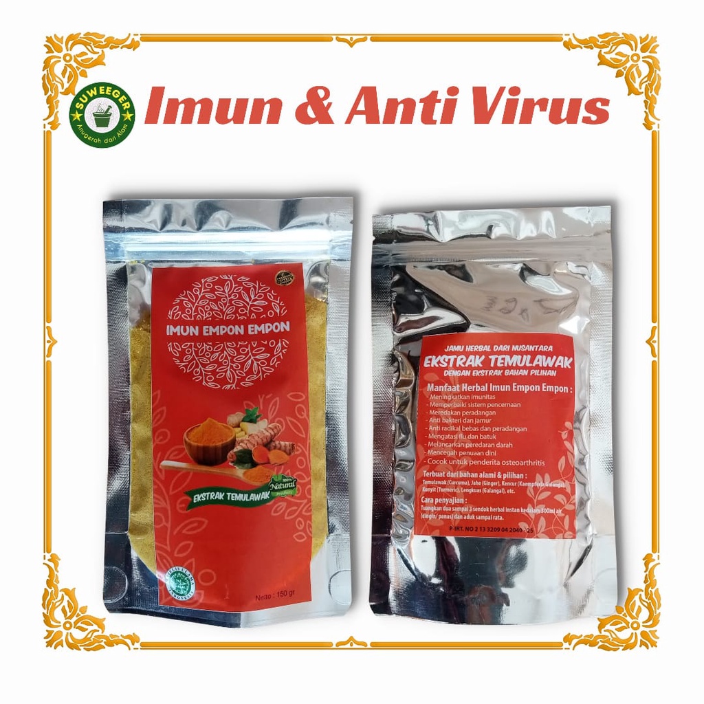 

PROMO[COD] IMUN EMPON EMPON ANTI VIRUS UNTUK KEKEBALAN TUBUH