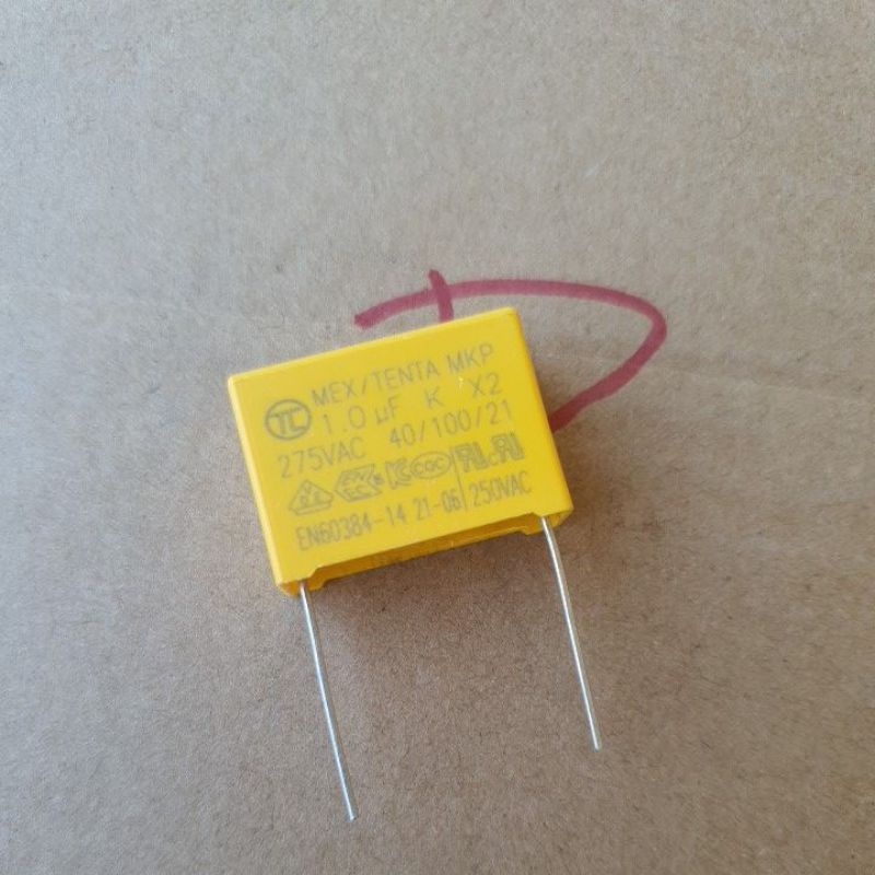 MKP 105 MKP 1.OUF 275VAC BY TENTA