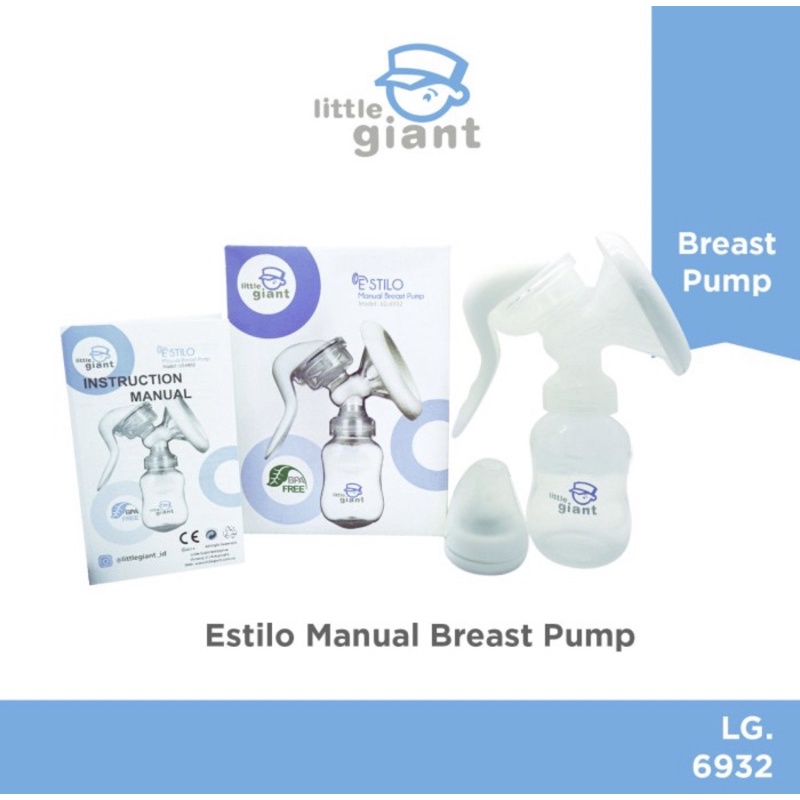 Little Giant Estilo Manual Breastpump | Breast Pump Pompa ASI Manual
