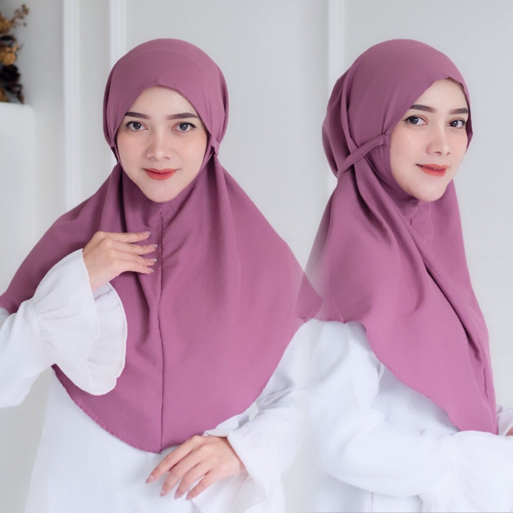 Jilbab Instan Bergo Maryam Crinkle